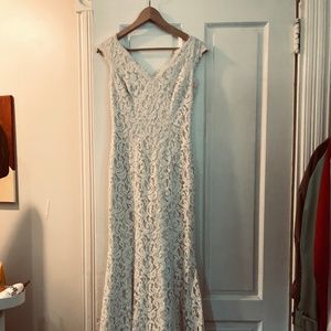 BHLDN Tadashi Shoji Lace gown